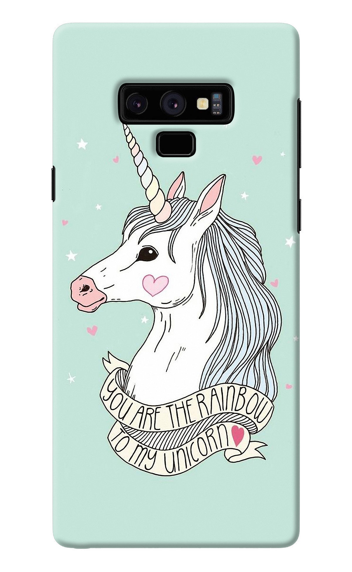 Unicorn Wallpaper Samsung Note 9 Back Cover