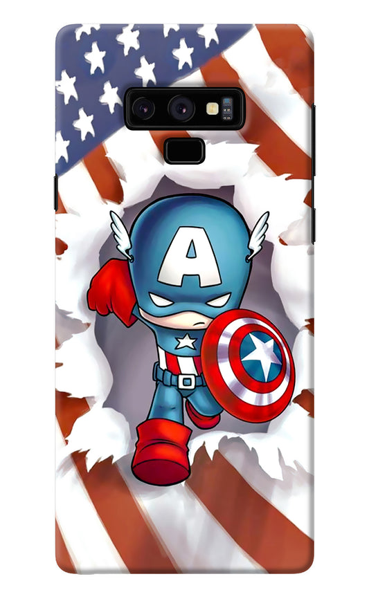 Captain America Samsung Note 9 Back Cover