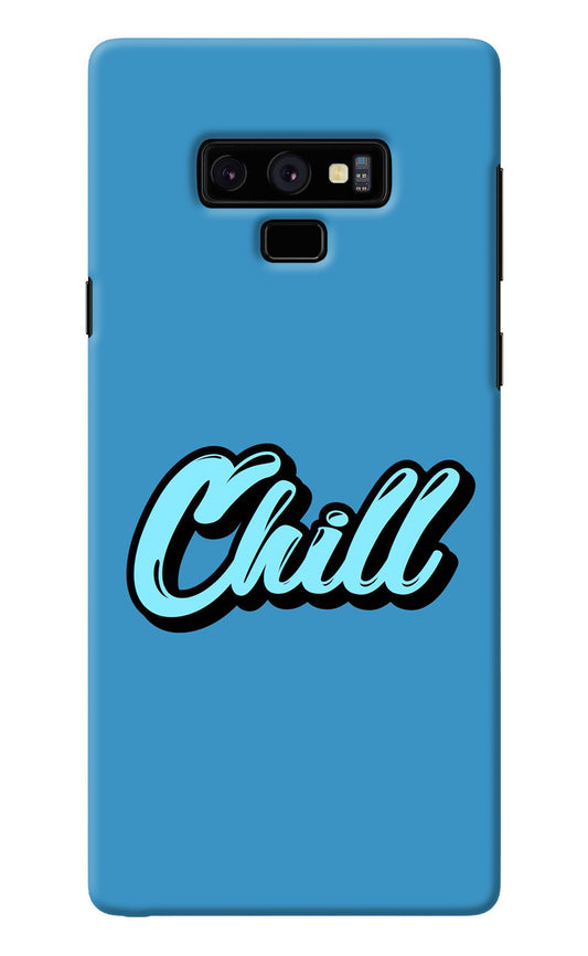 Chill Samsung Note 9 Back Cover