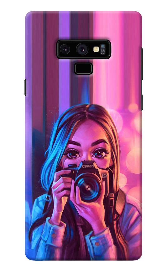 Girl Photographer Samsung Note 9 Back Cover