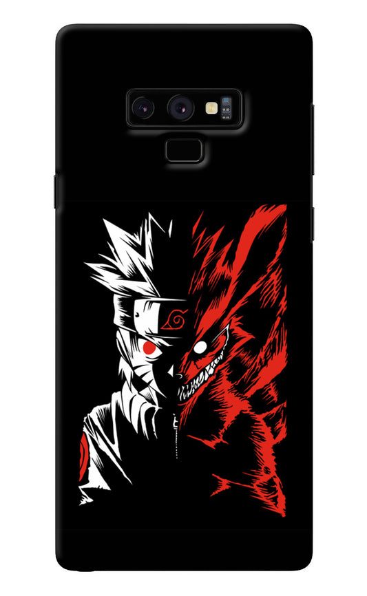 Naruto Two Face Samsung Note 9 Back Cover