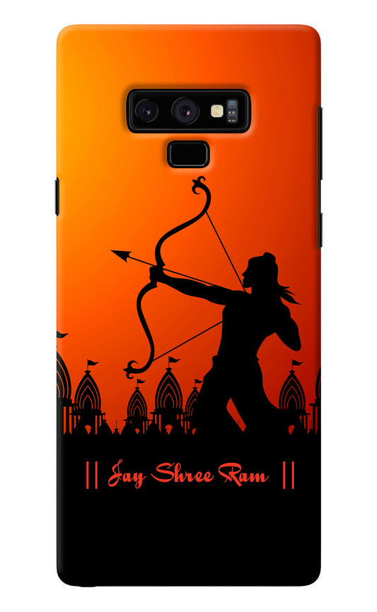 Lord Ram - 4 Samsung Note 9 Back Cover
