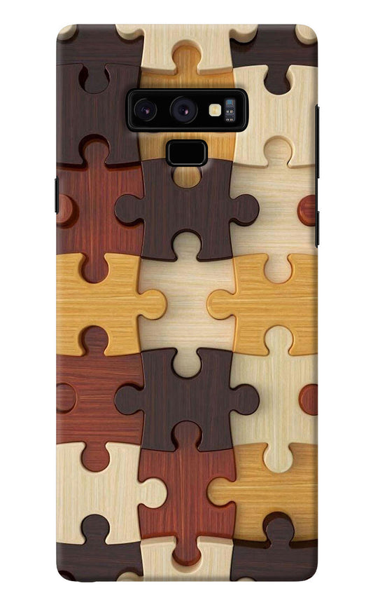 Wooden Puzzle Samsung Note 9 Back Cover