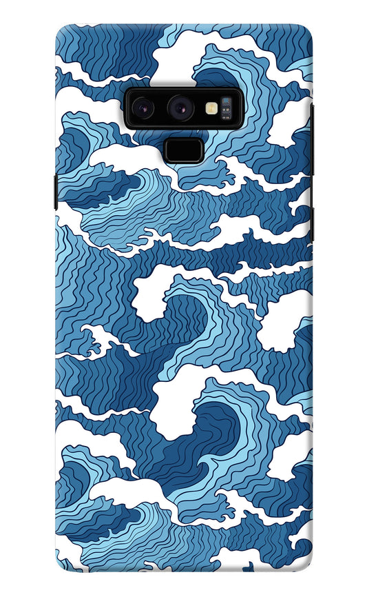 Blue Waves Samsung Note 9 Back Cover