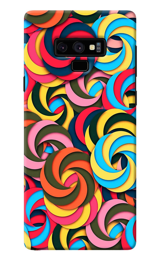 Spiral Pattern Samsung Note 9 Back Cover