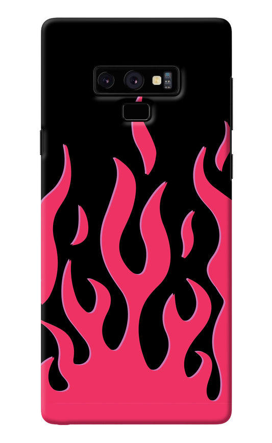 Fire Flames Samsung Note 9 Back Cover