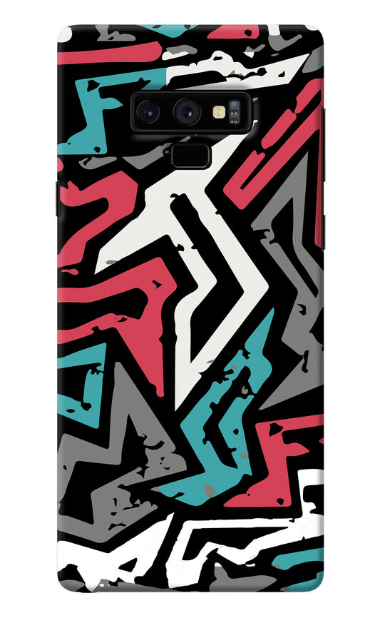 Geometric Graffiti Samsung Note 9 Back Cover