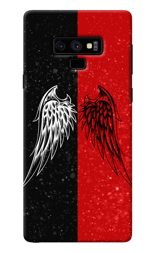 Wings Samsung Note 9 Back Cover