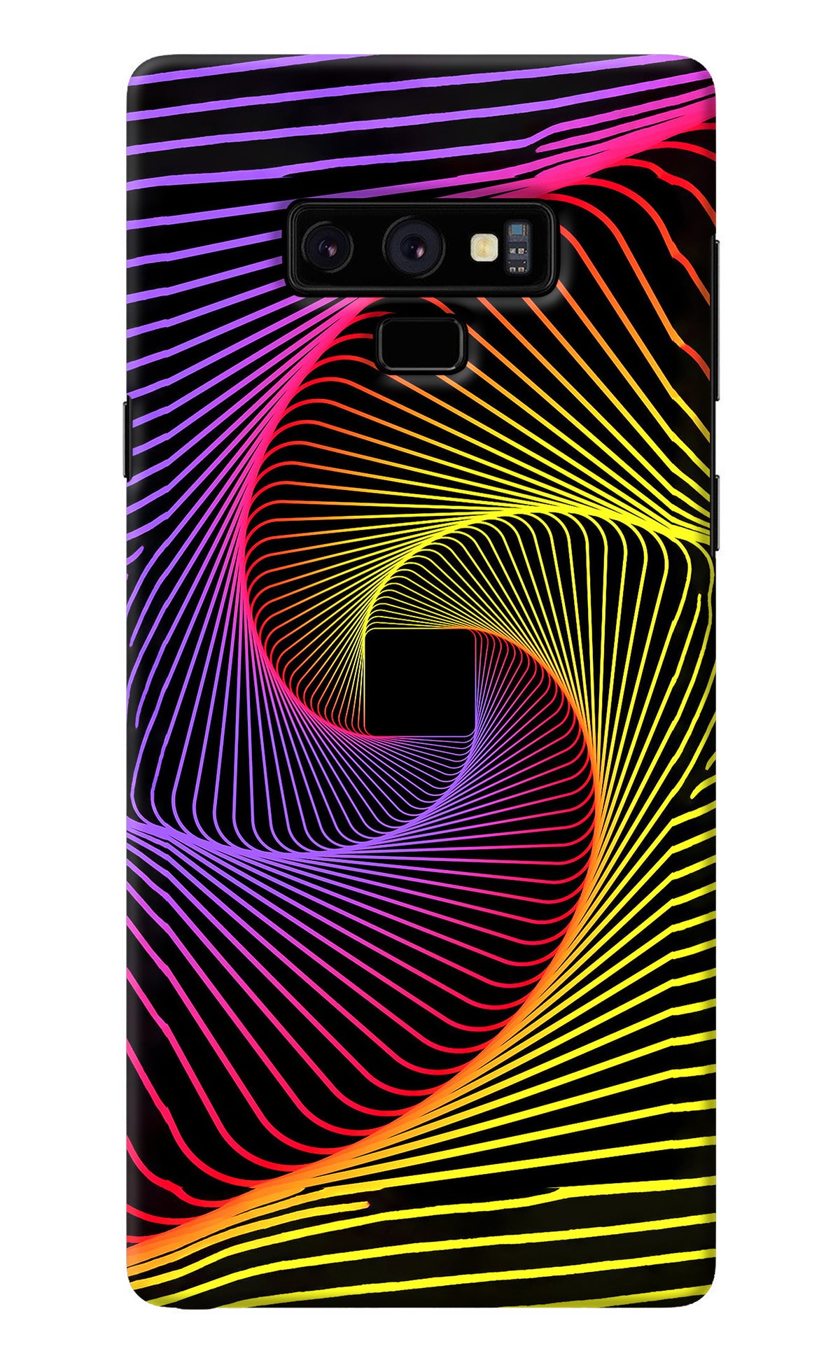 Colorful Strings Samsung Note 9 Back Cover