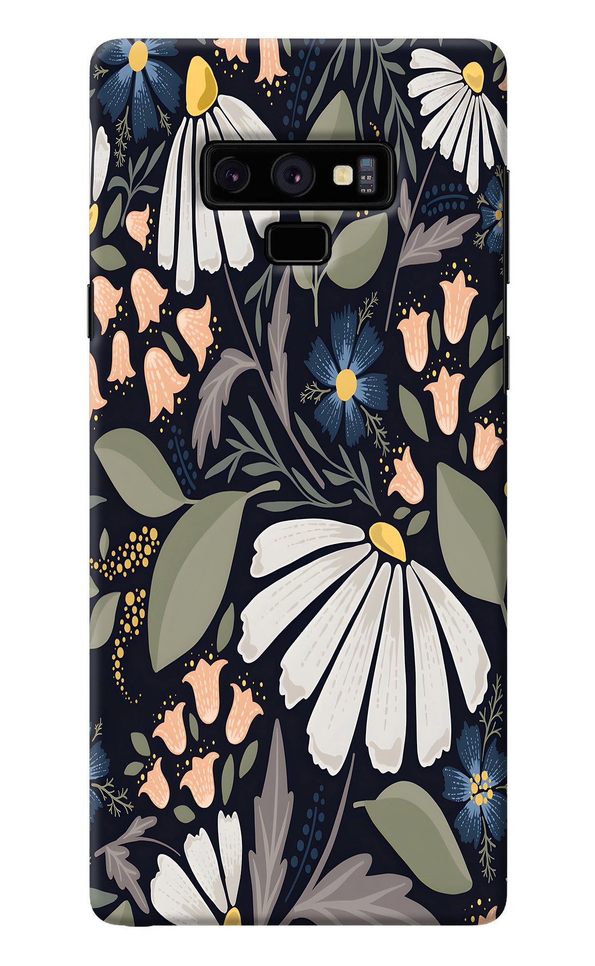 Flowers Art Samsung Note 9 Back Cover