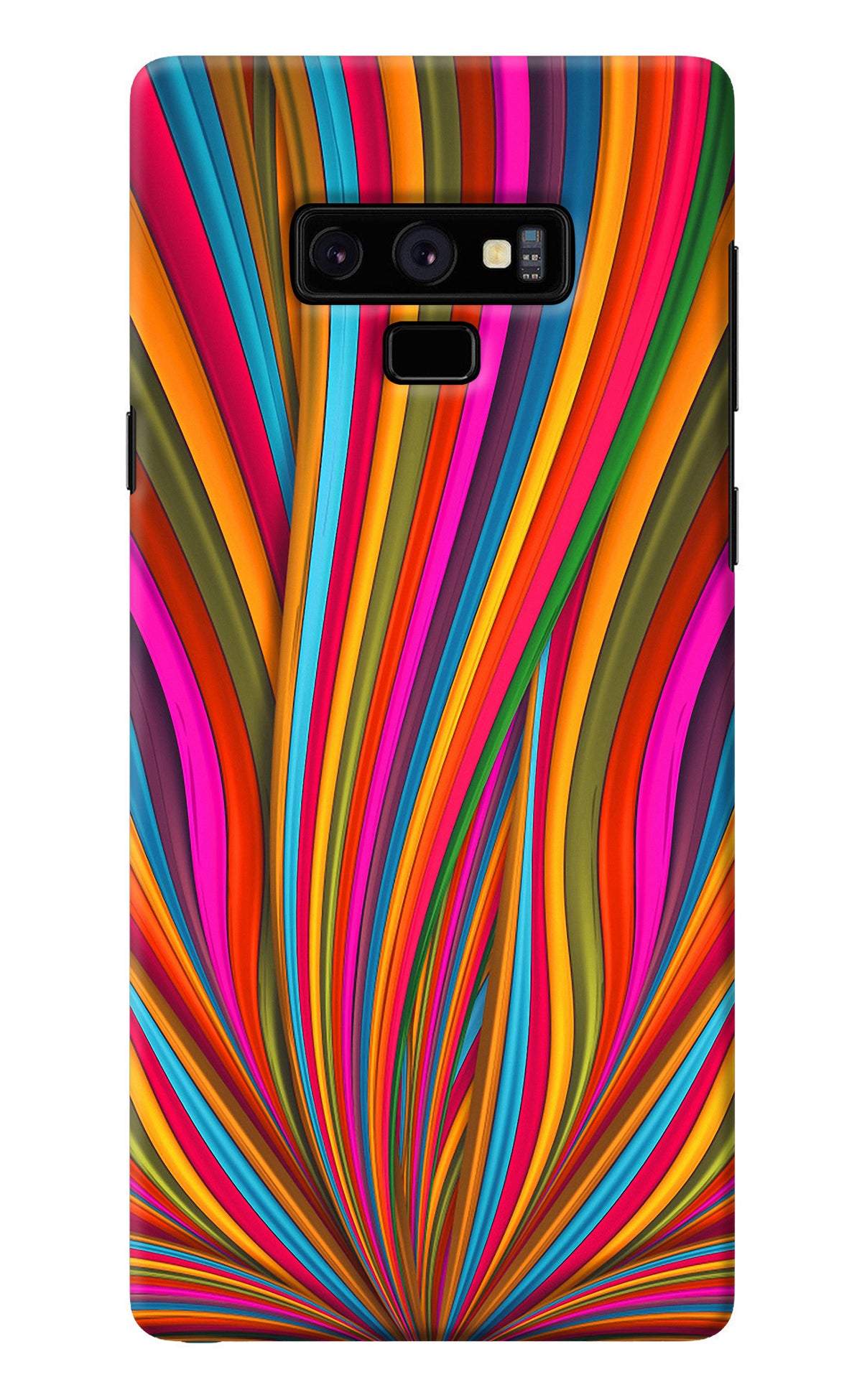 Trippy Wavy Samsung Note 9 Back Cover