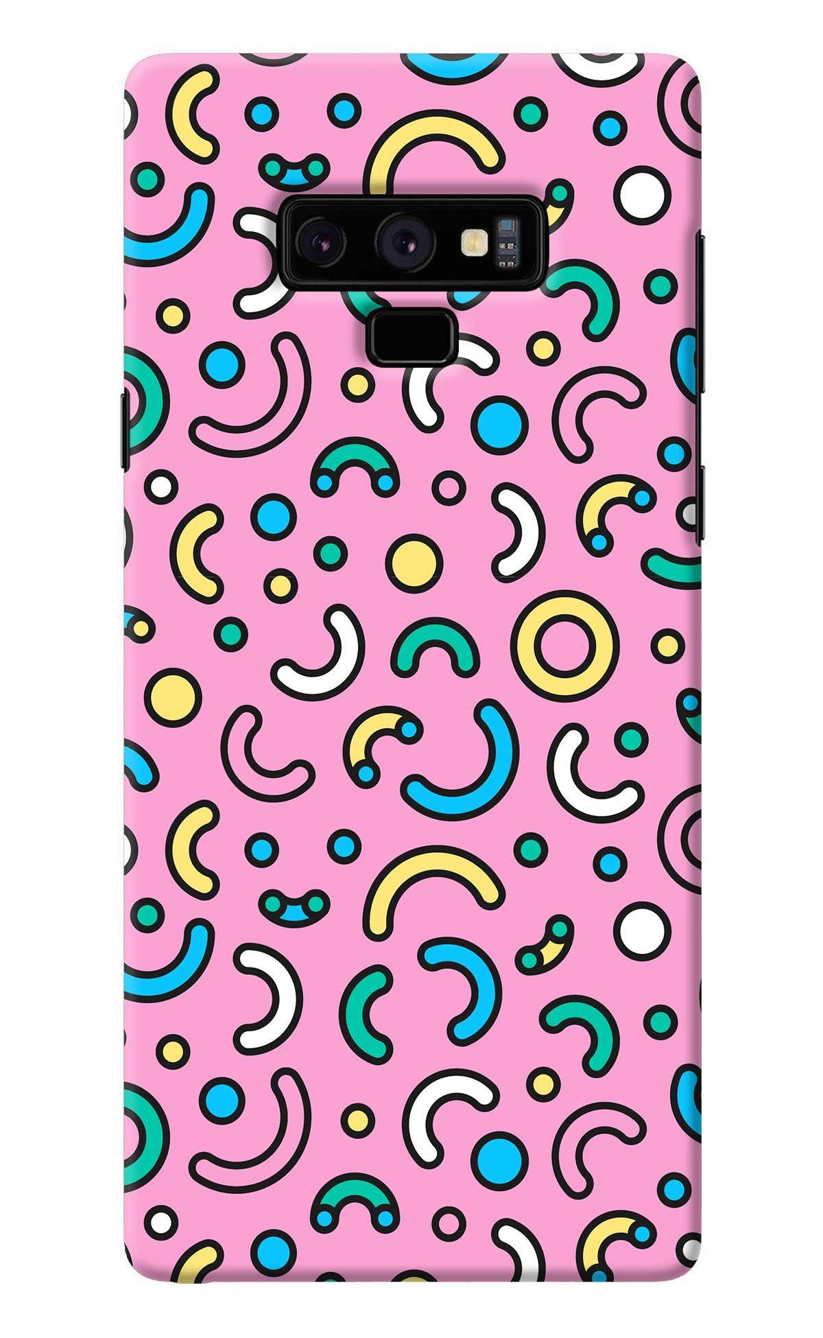 Memphis Design Samsung Note 9 Back Cover