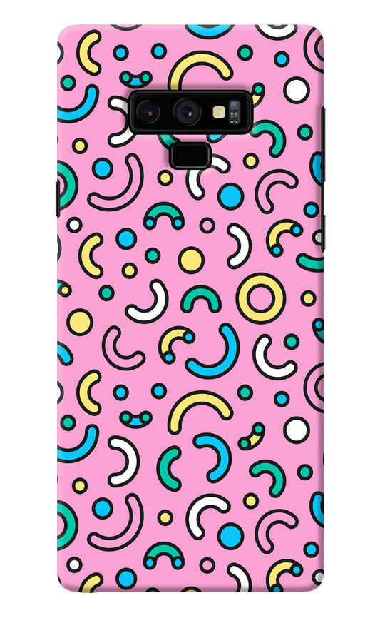 Memphis Design Samsung Note 9 Back Cover