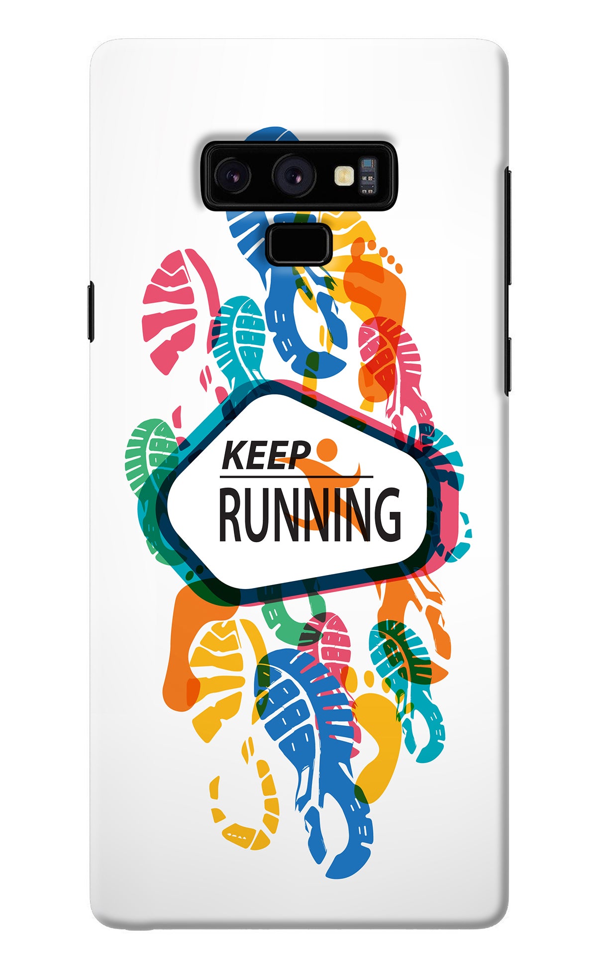 Keep Running Samsung Note 9 Back Cover