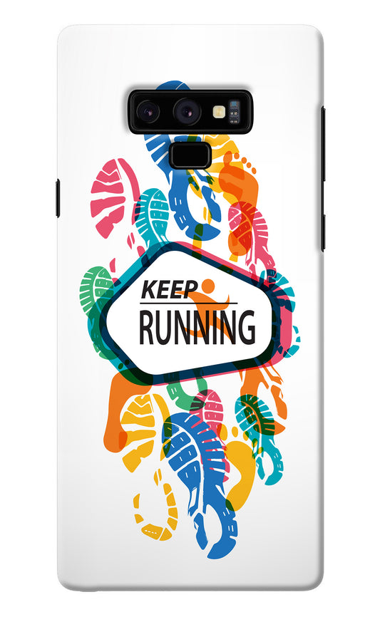 Keep Running Samsung Note 9 Back Cover