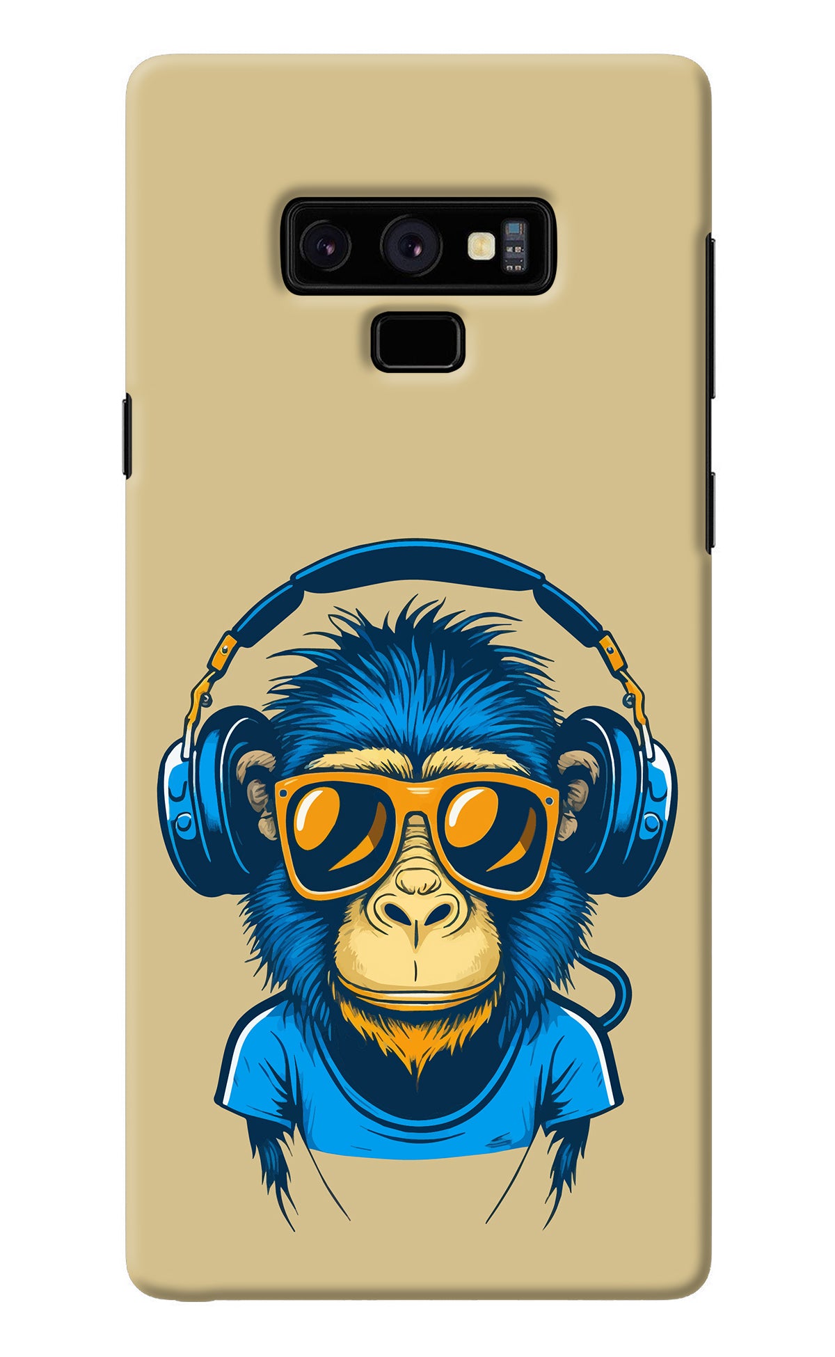 Monkey Headphone Samsung Note 9 Back Cover