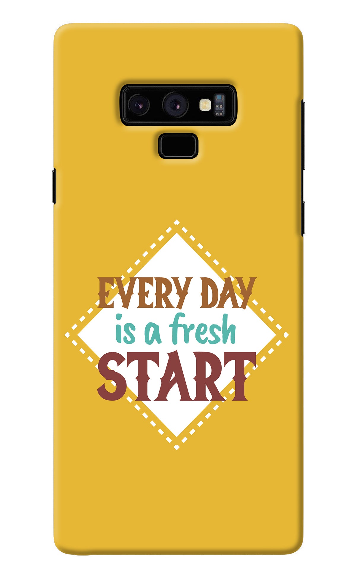 Every day is a Fresh Start Samsung Note 9 Back Cover