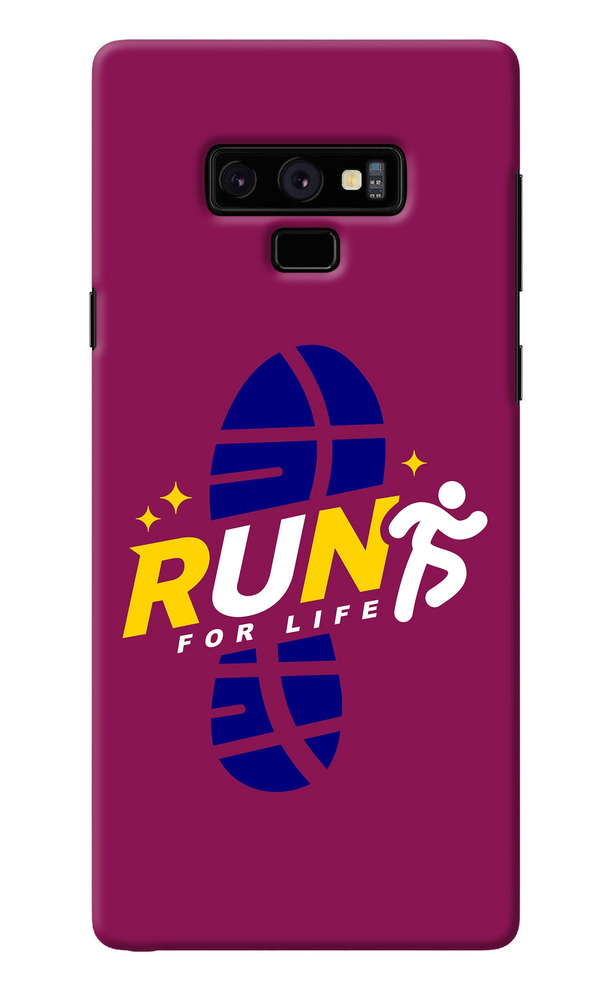 Run for Life Samsung Note 9 Back Cover