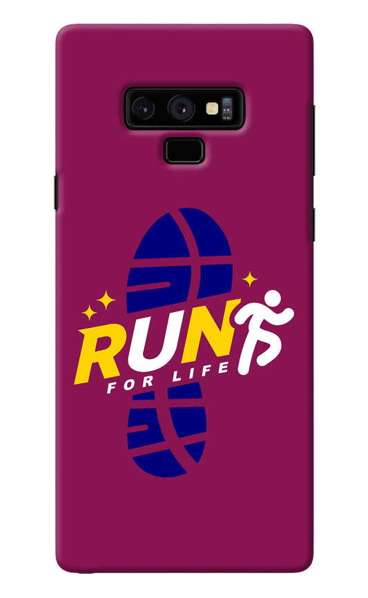 Run for Life Samsung Note 9 Back Cover