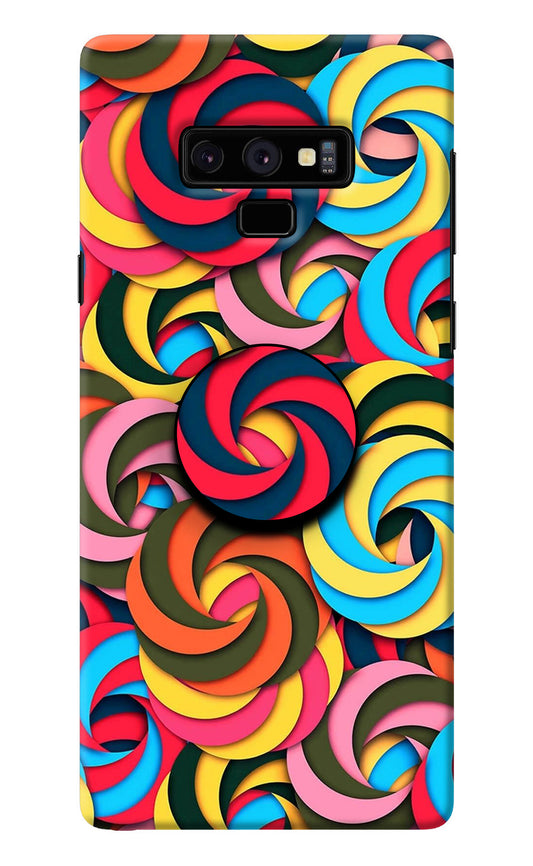 Spiral Pattern Samsung Note 9 Pop Case