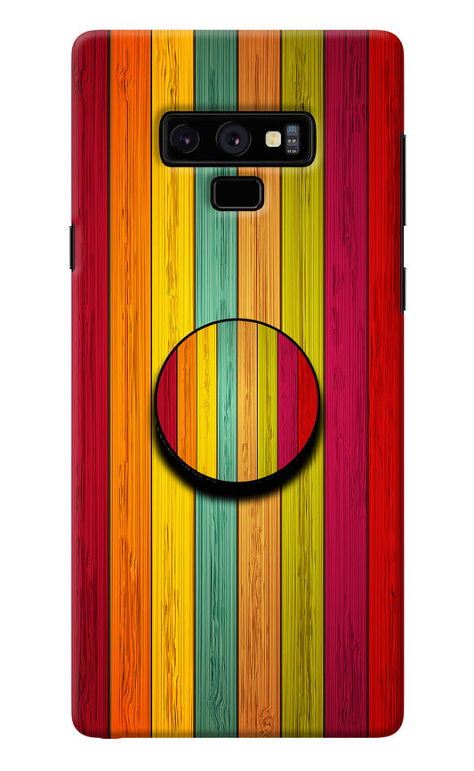 Multicolor Wooden Samsung Note 9 Pop Case