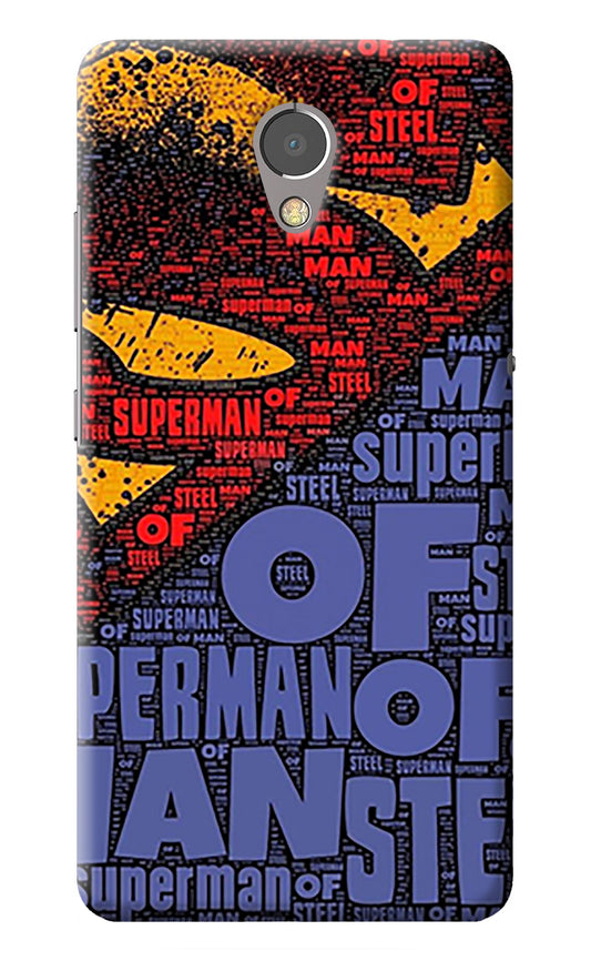 Superman Lenovo P2 Back Cover