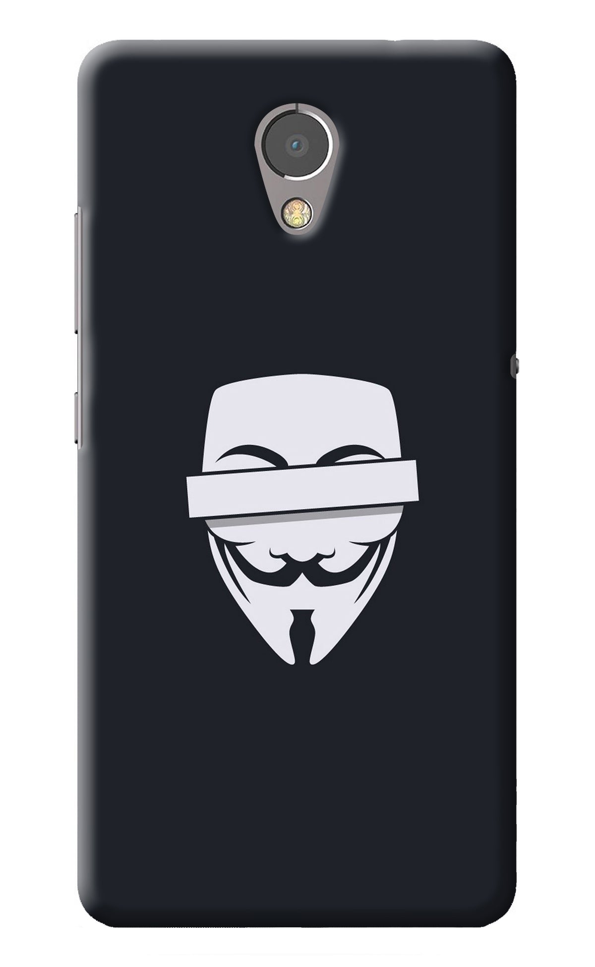 Anonymous Face Lenovo P2 Back Cover