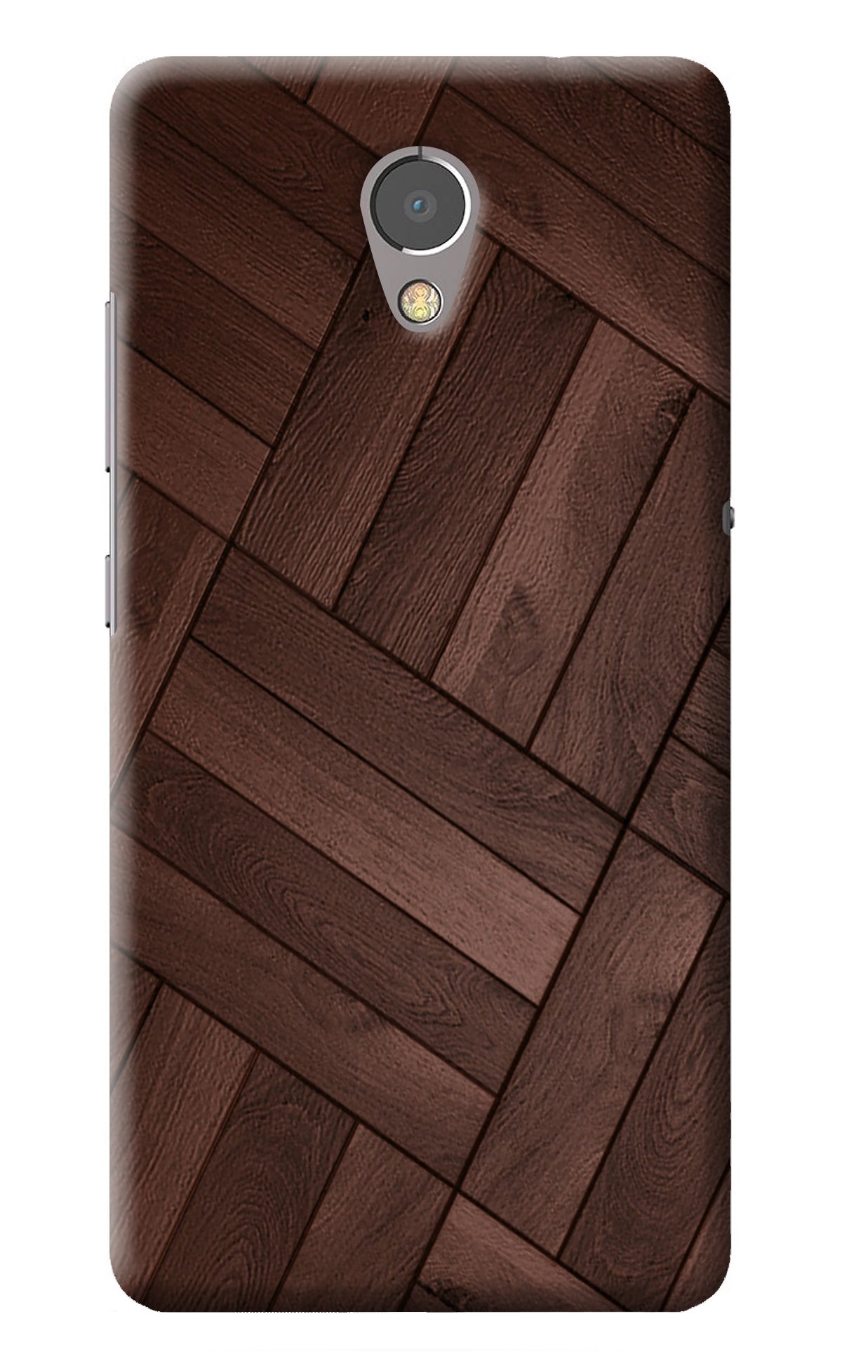 Wooden Texture Design Lenovo P2 Back Cover