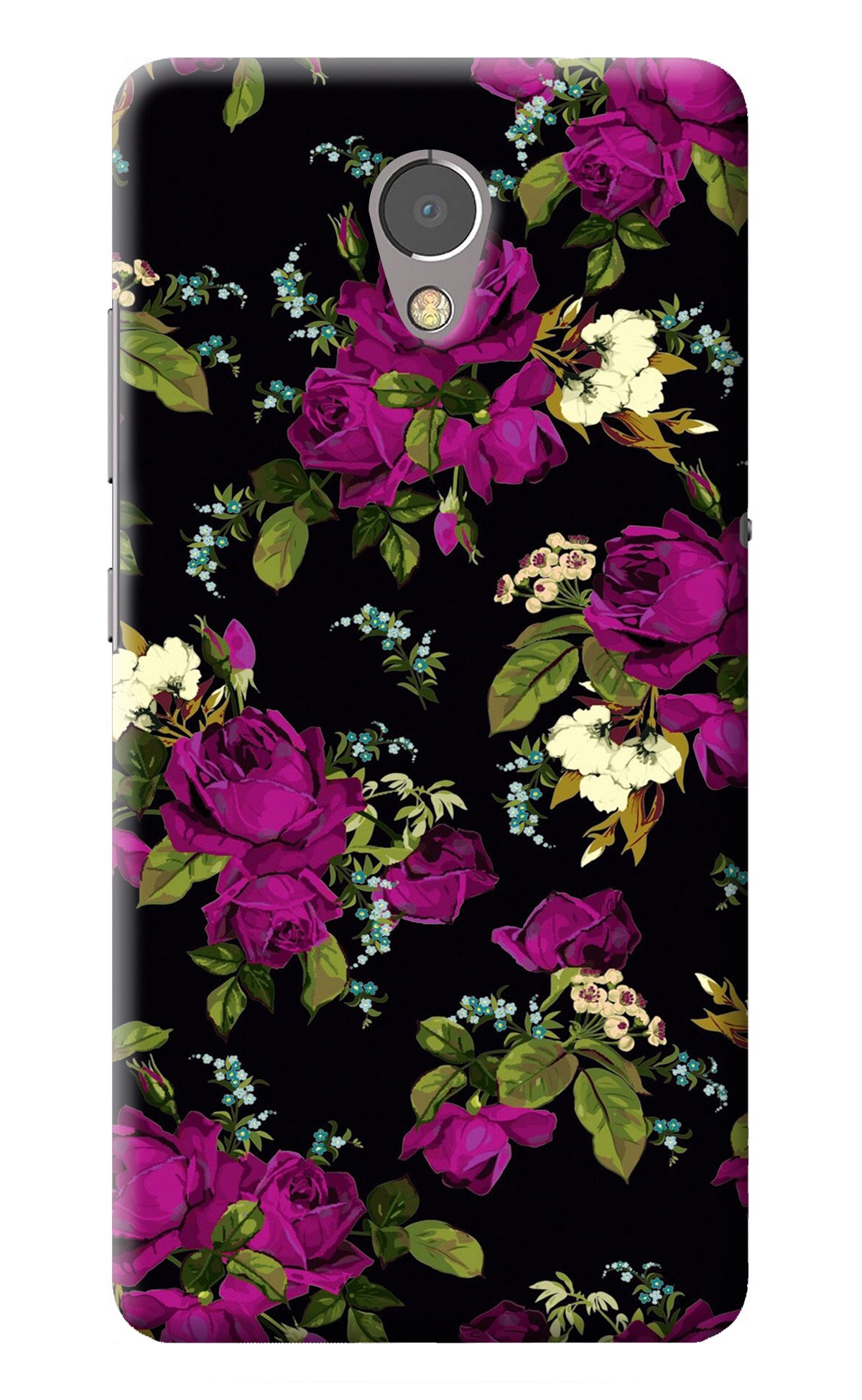 Flowers Lenovo P2 Back Cover