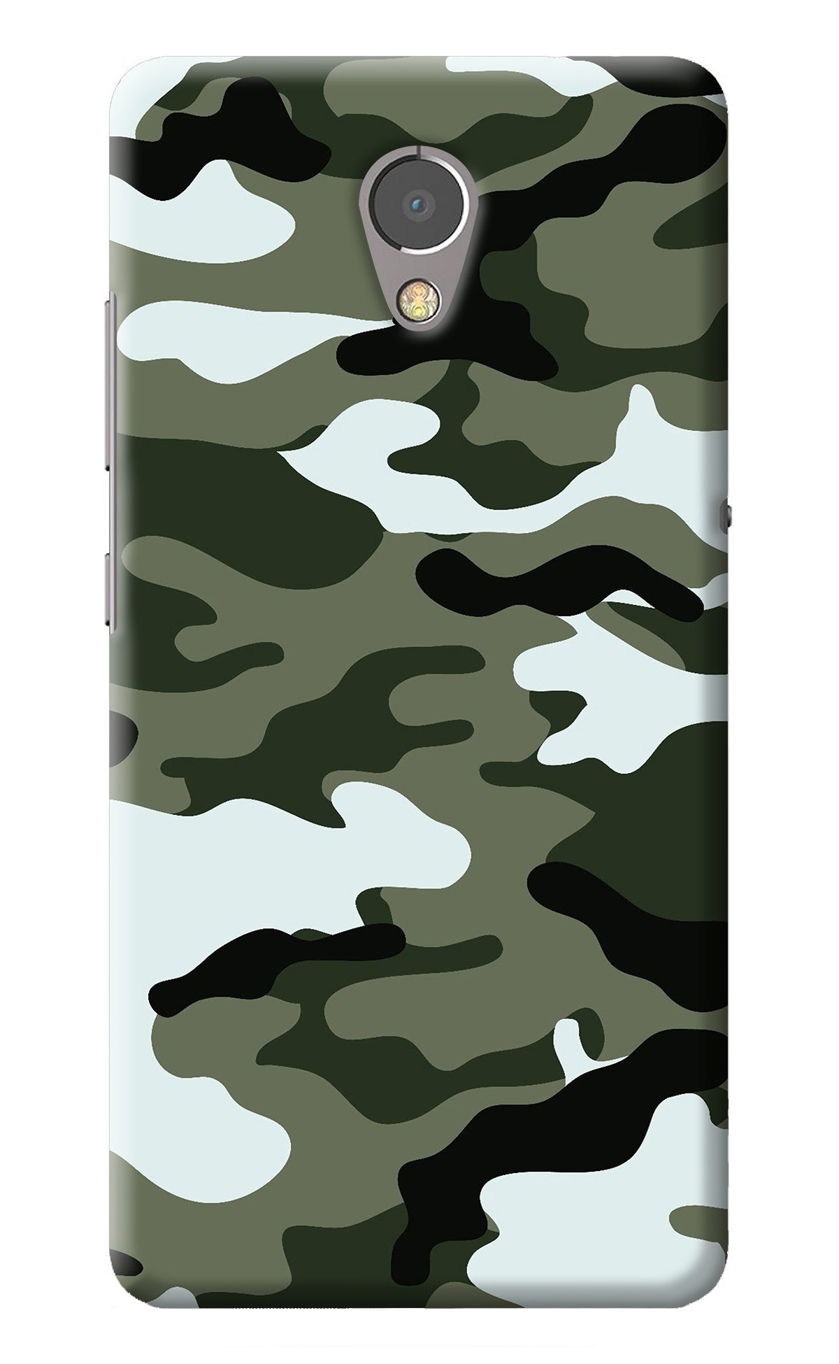 Camouflage Lenovo P2 Back Cover