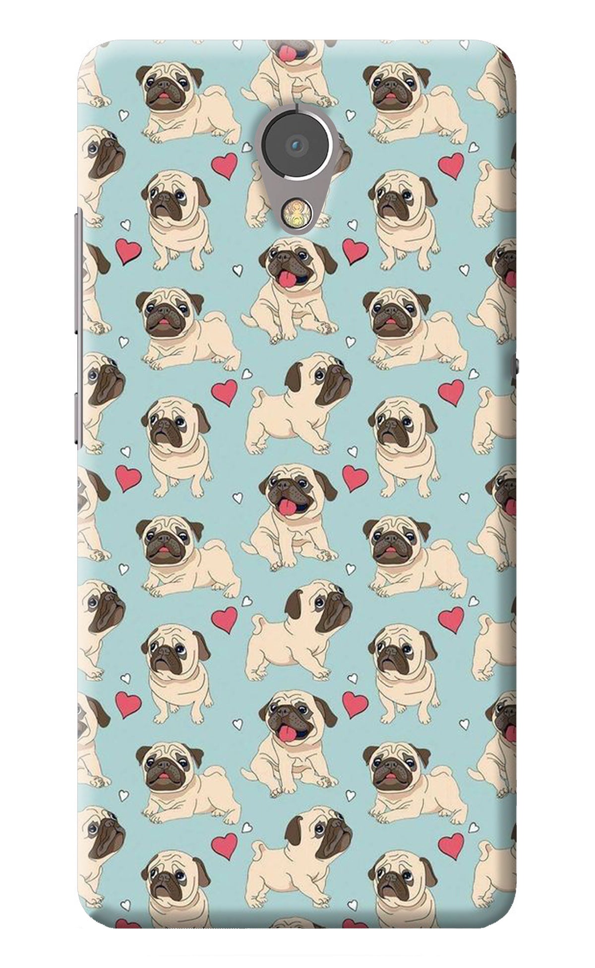 Pug Dog Lenovo P2 Back Cover