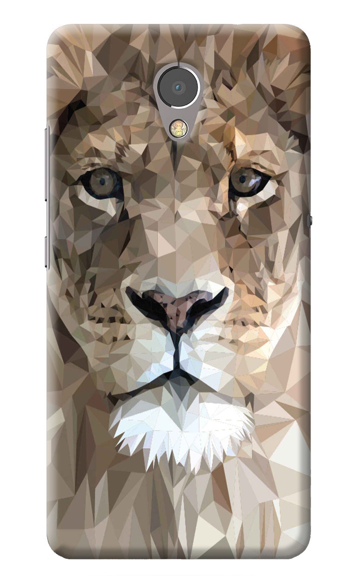 Lion Art Lenovo P2 Back Cover