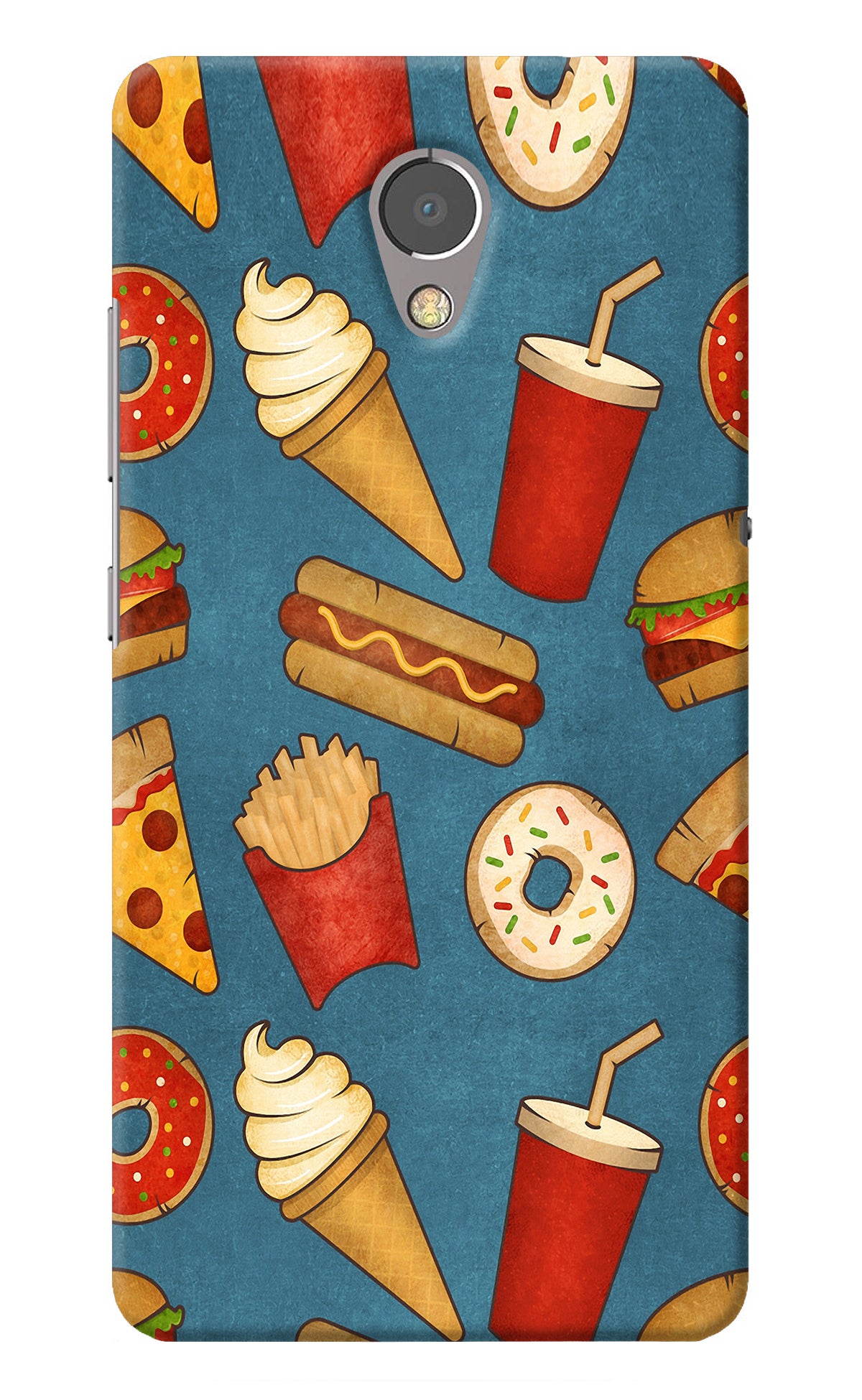 Foodie Lenovo P2 Back Cover