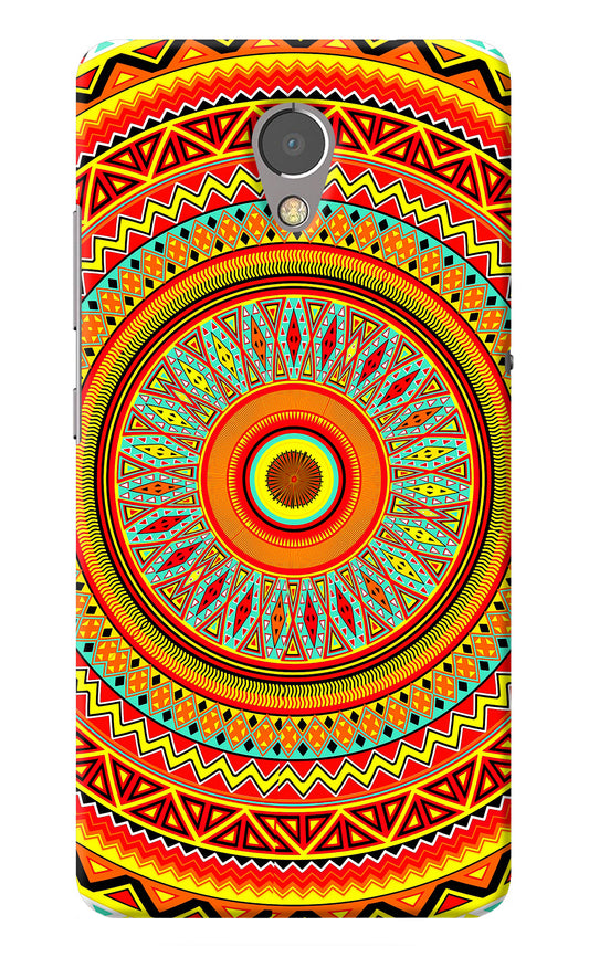 Mandala Pattern Lenovo P2 Back Cover