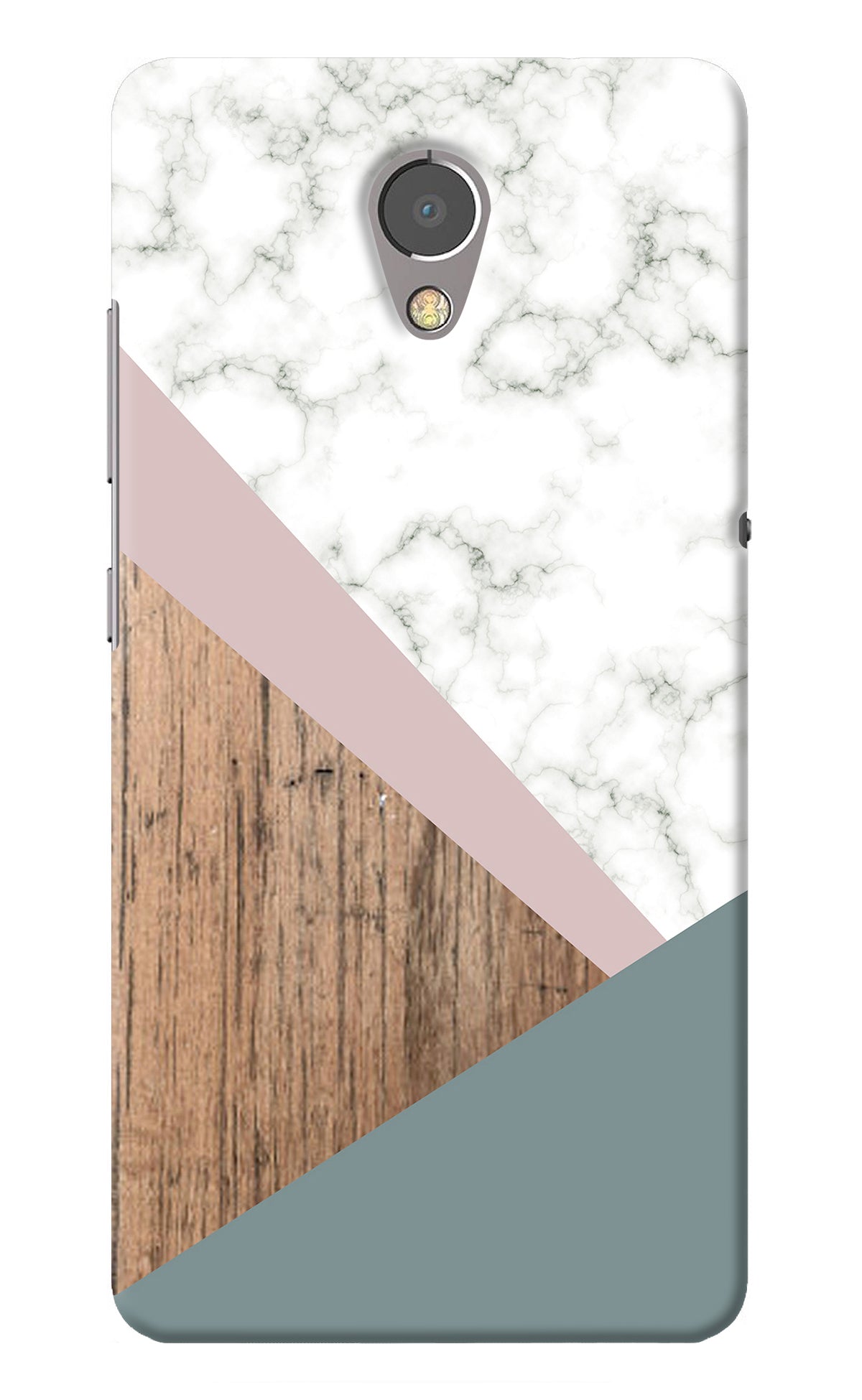 Marble wood Abstract Lenovo P2 Back Cover