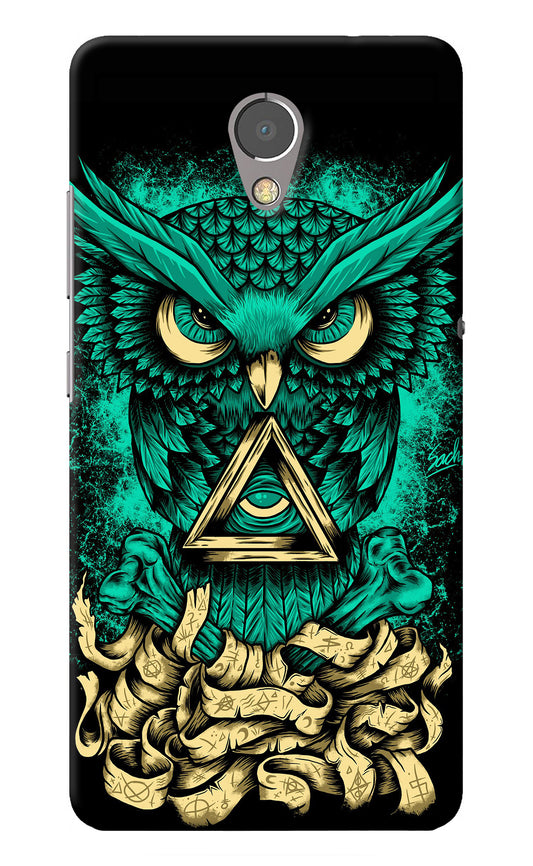 Green Owl Lenovo P2 Back Cover