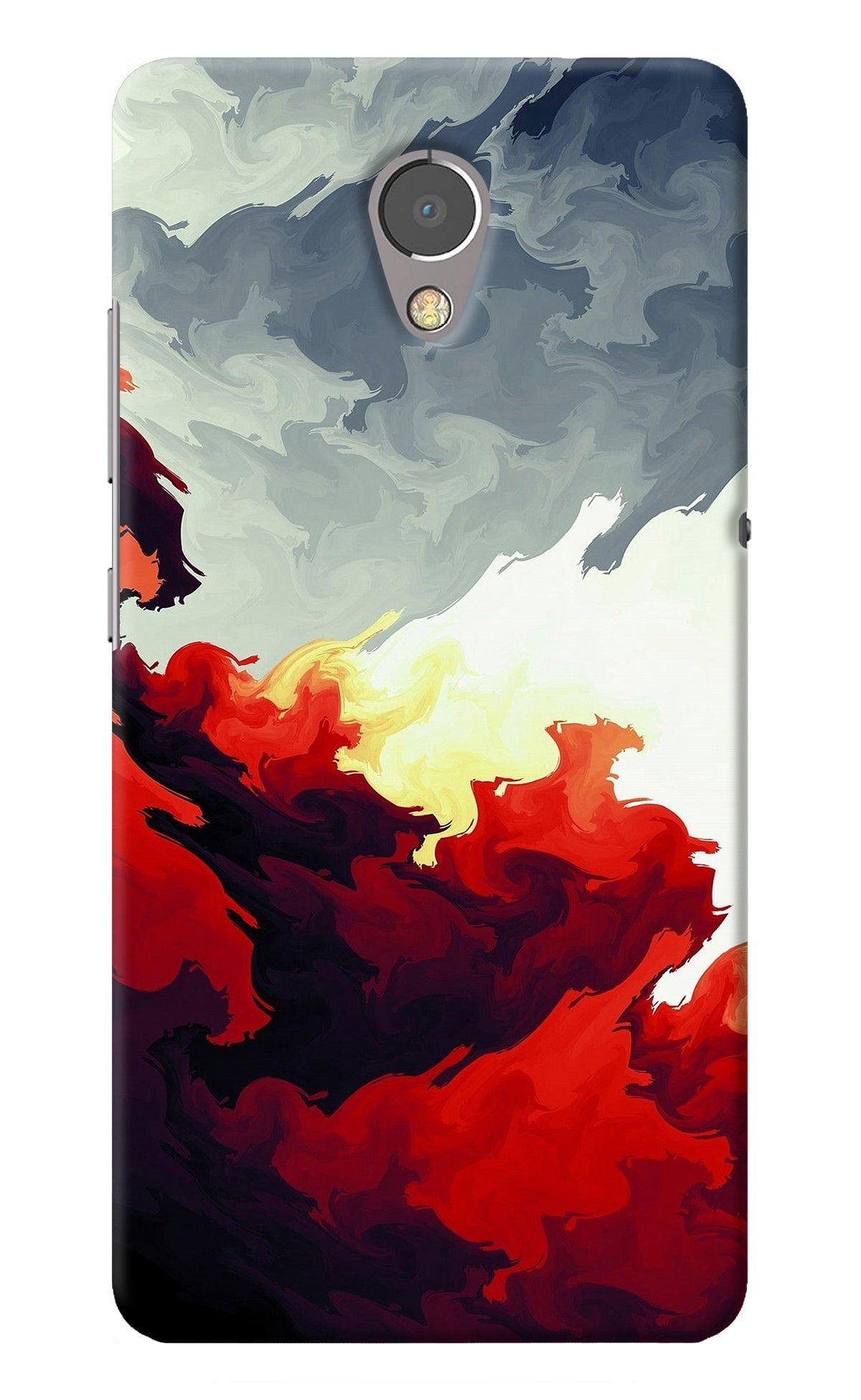 Fire Cloud Lenovo P2 Back Cover