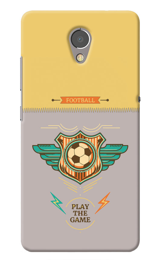 Football Lenovo P2 Back Cover