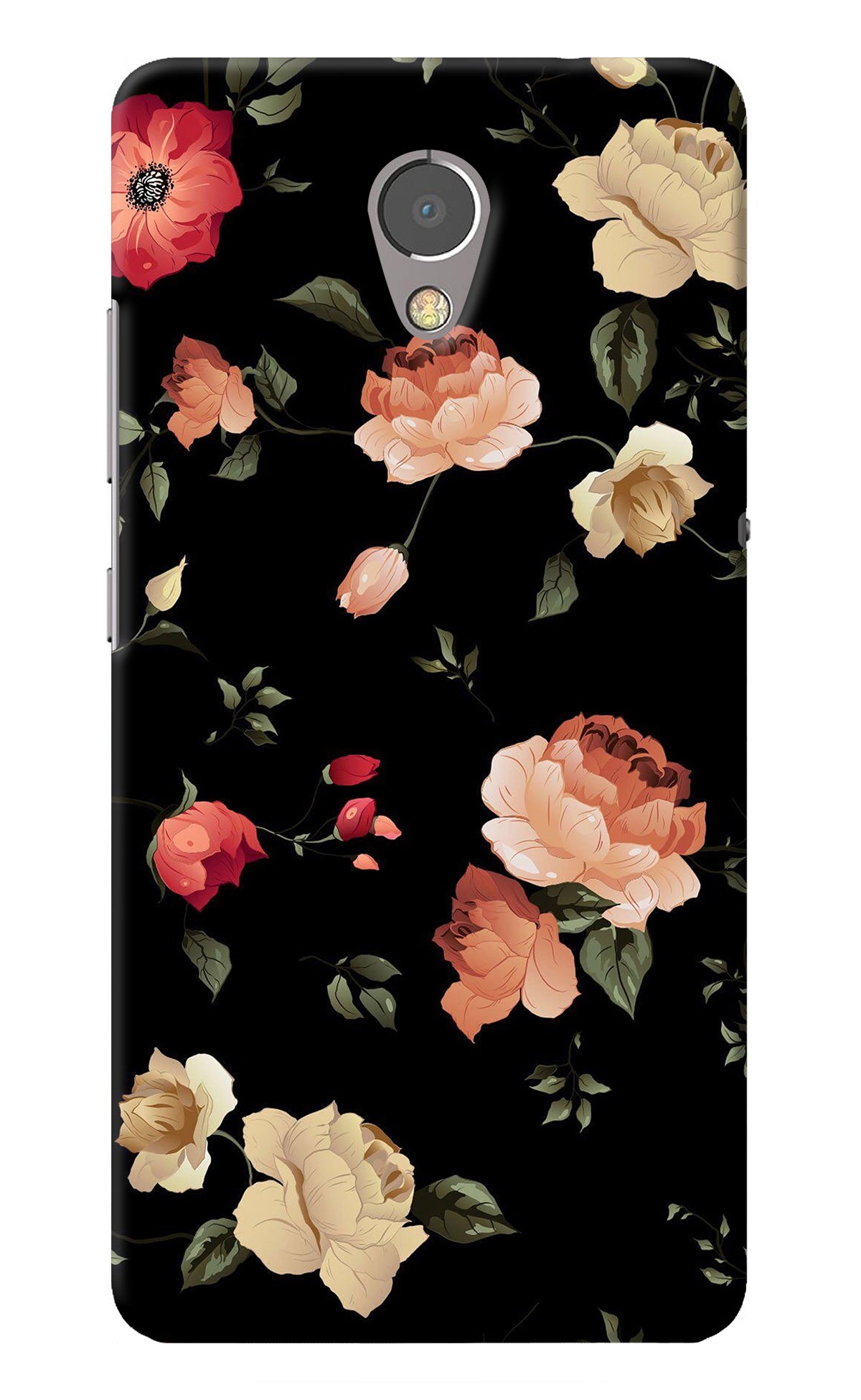 Flowers Lenovo P2 Back Cover