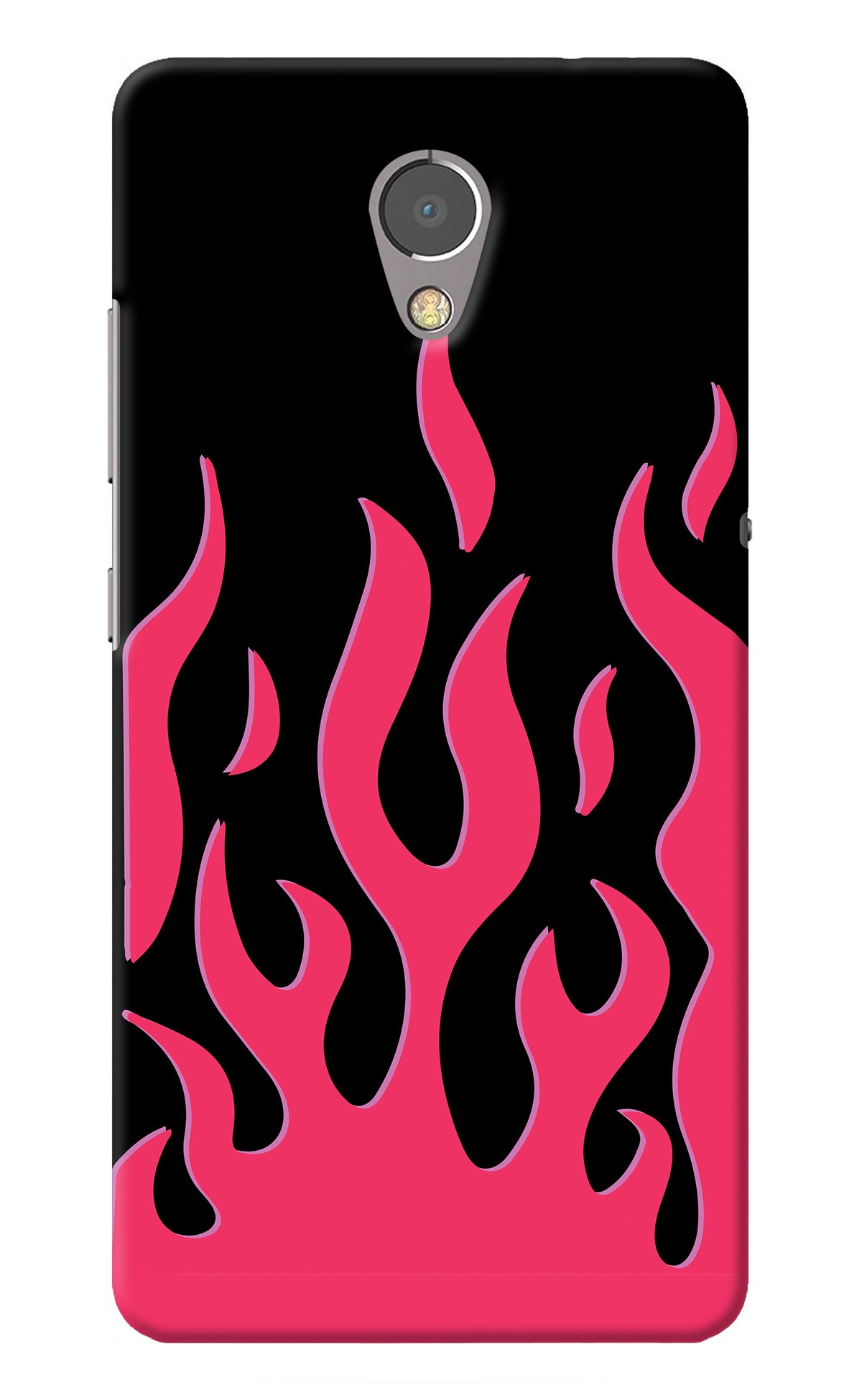 Fire Flames Lenovo P2 Back Cover