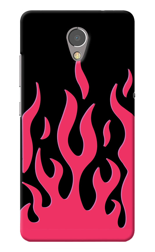 Fire Flames Lenovo P2 Back Cover