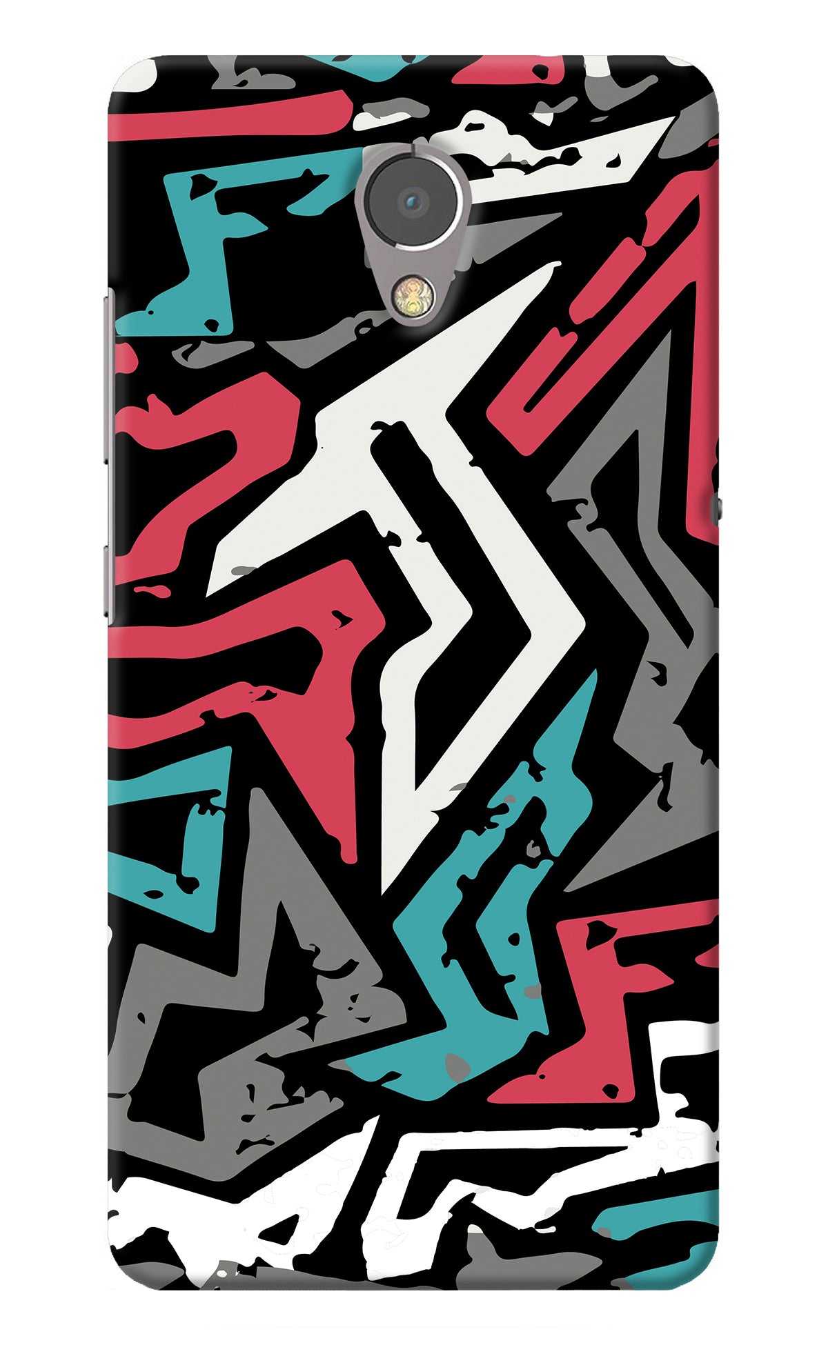 Geometric Graffiti Lenovo P2 Back Cover