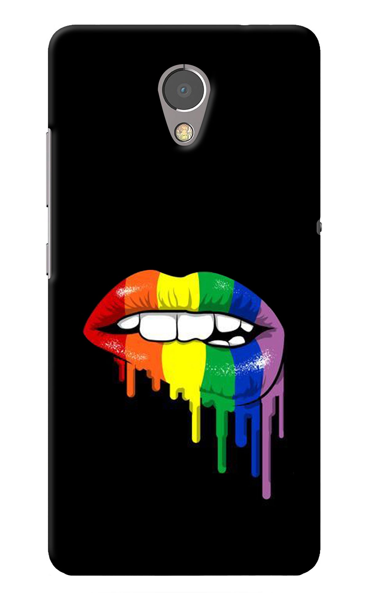 Lips Biting Lenovo P2 Back Cover