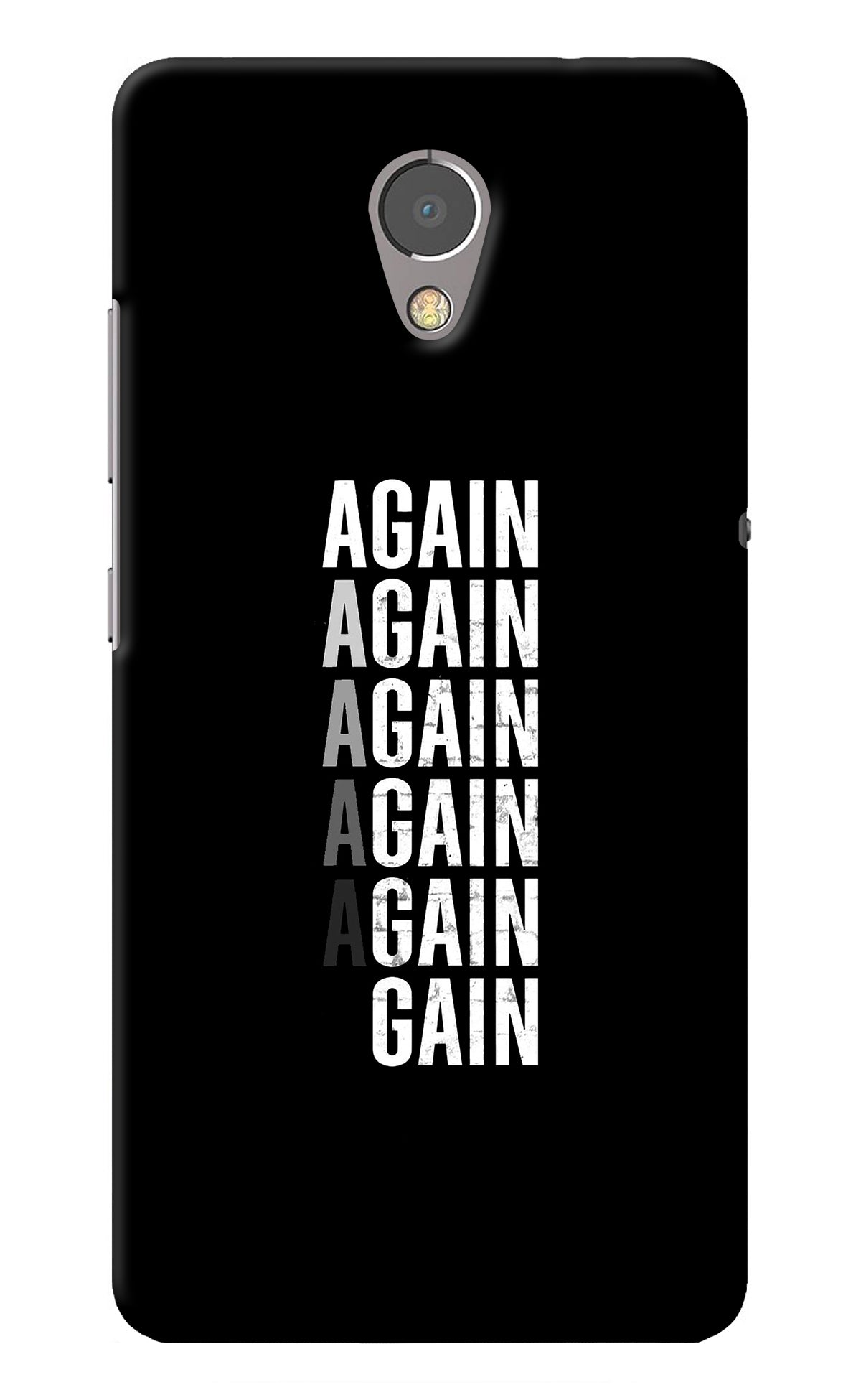 Again Again Gain Lenovo P2 Back Cover