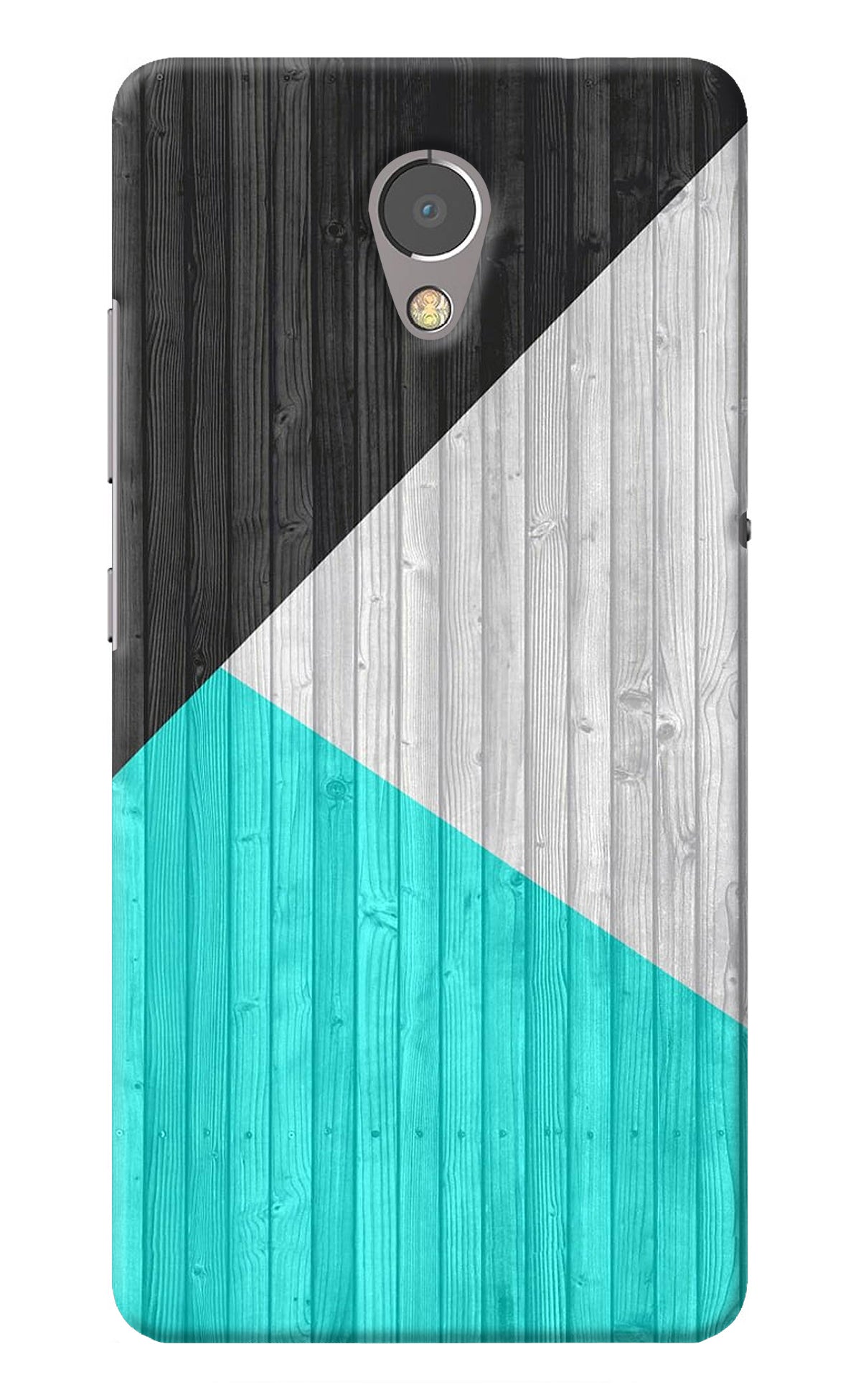 Wooden Abstract Lenovo P2 Back Cover