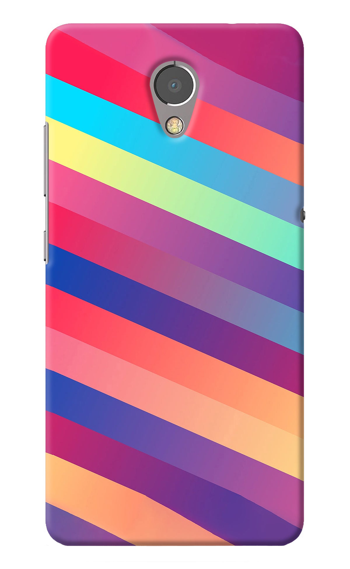 Stripes color Lenovo P2 Back Cover