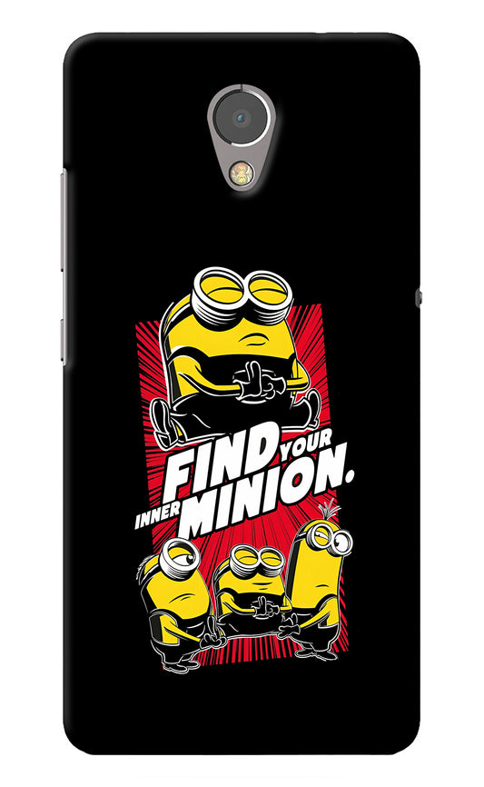 Find your inner Minion Lenovo P2 Back Cover
