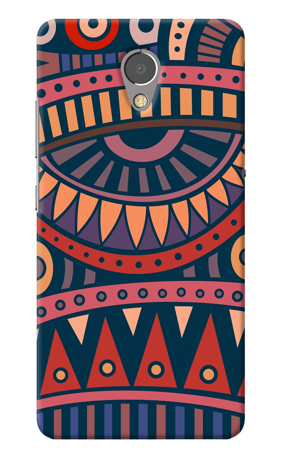 African Culture Design Lenovo P2 Back Cover