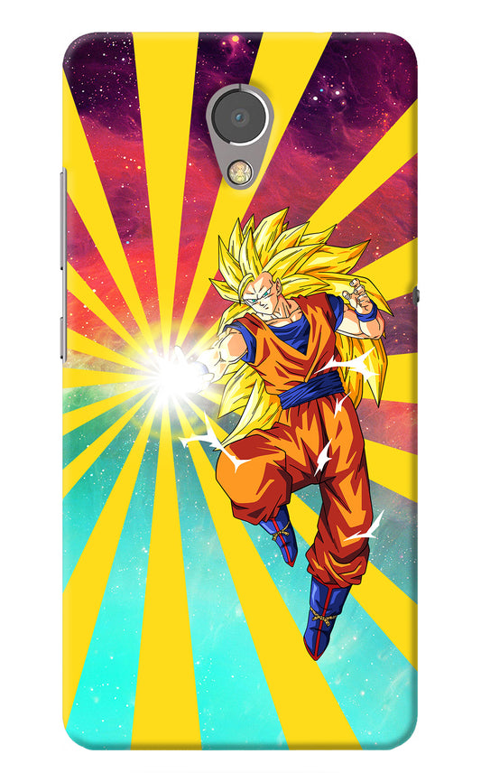 Goku Super Saiyan Lenovo P2 Back Cover