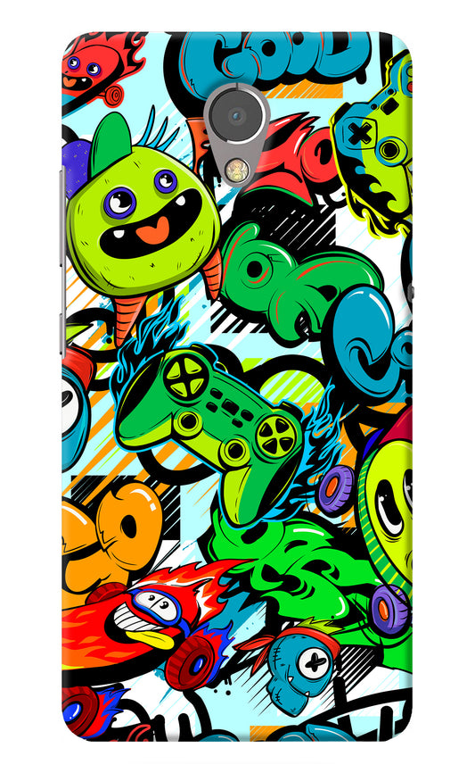 Game Doodle Lenovo P2 Back Cover